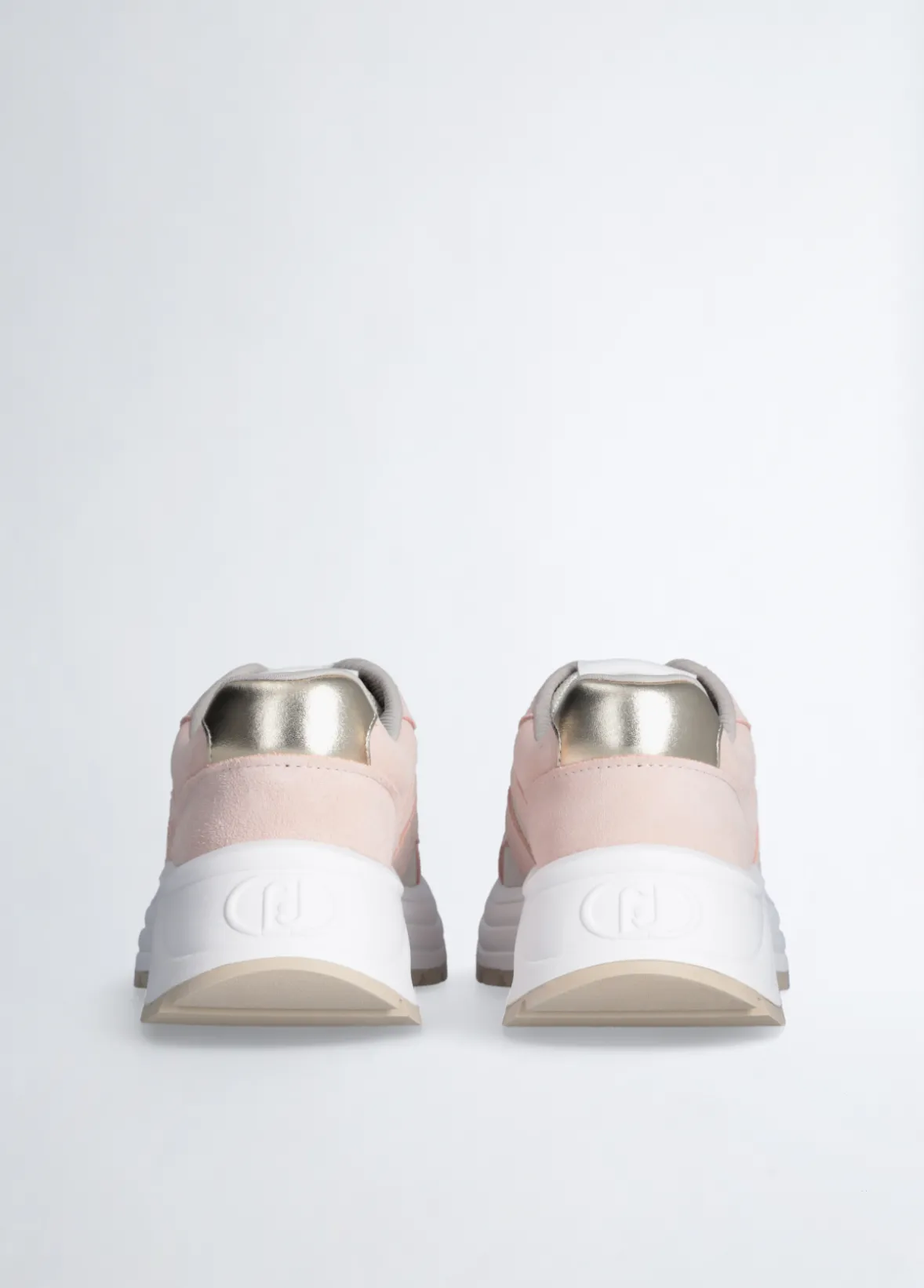 Sneakers in suede e brighty mesh