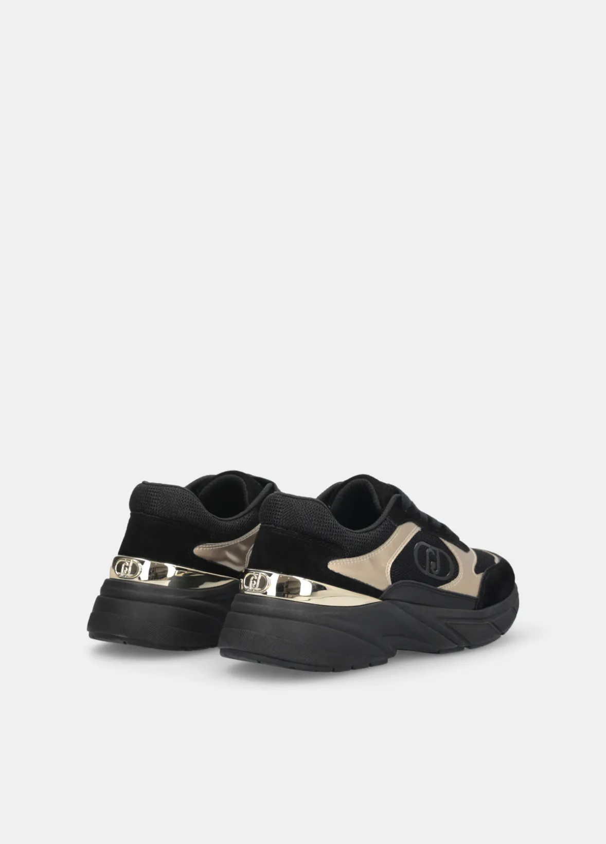 Sneakers in suede e mesh
