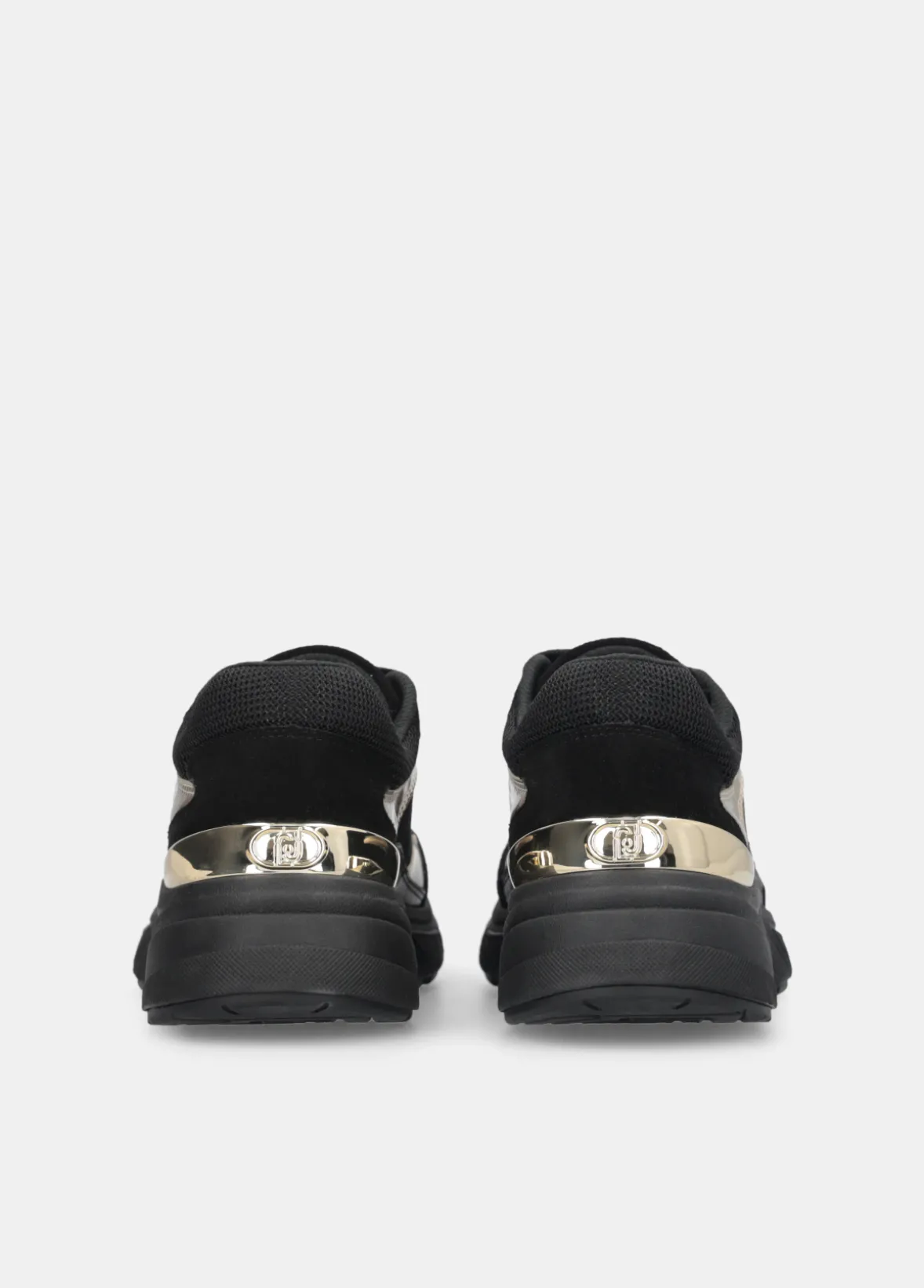 Sneakers in suede e mesh