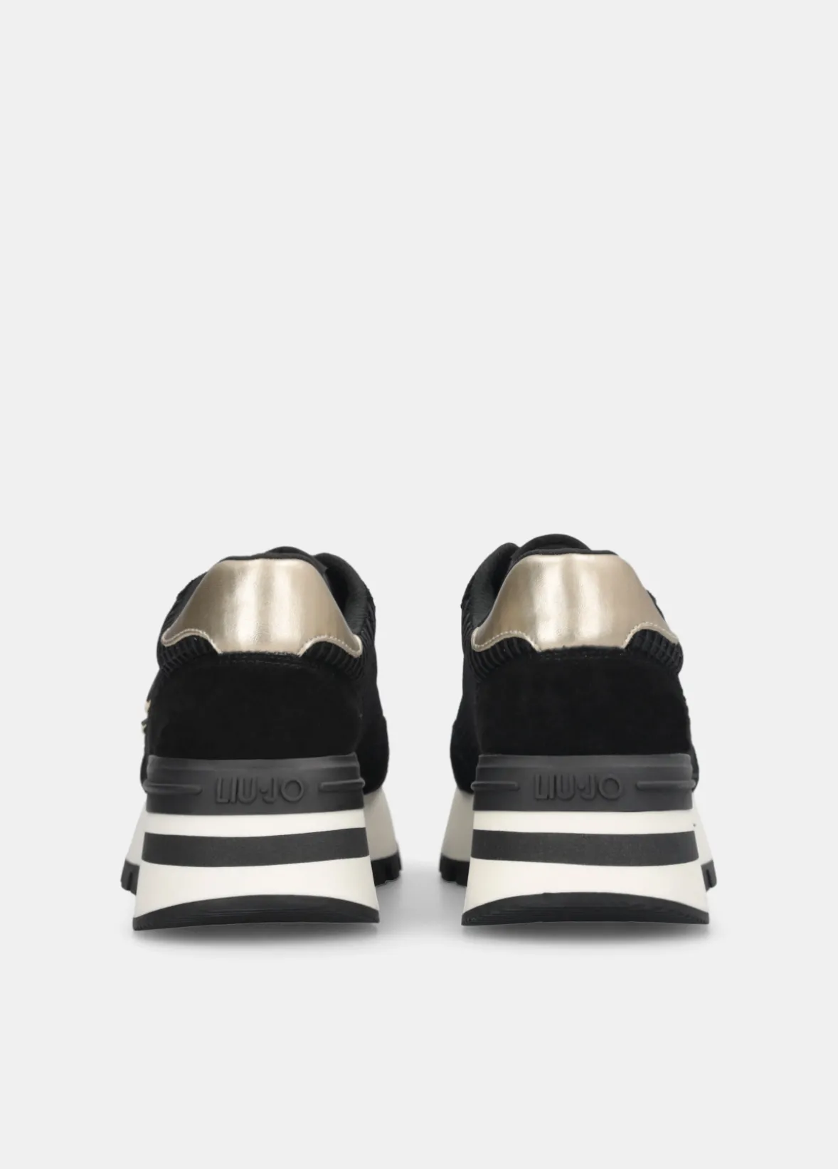 Sneakers in suede e mesh