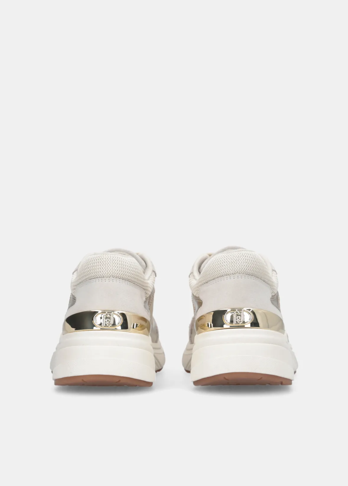 Sneakers in suede e mesh