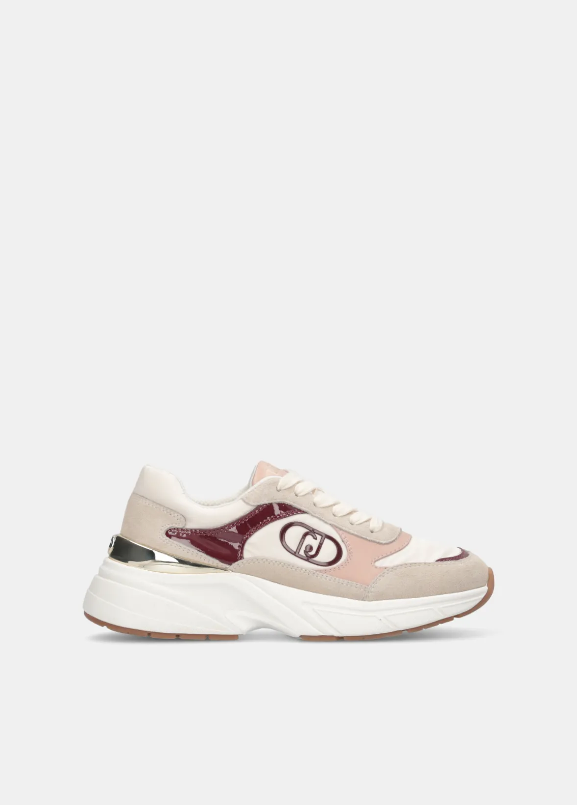 Sneakers in suede e nylon
