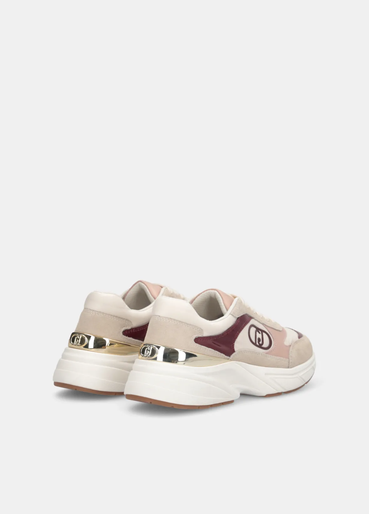 Sneakers in suede e nylon