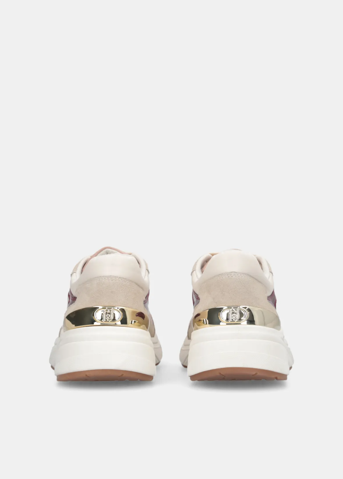 Sneakers in suede e nylon