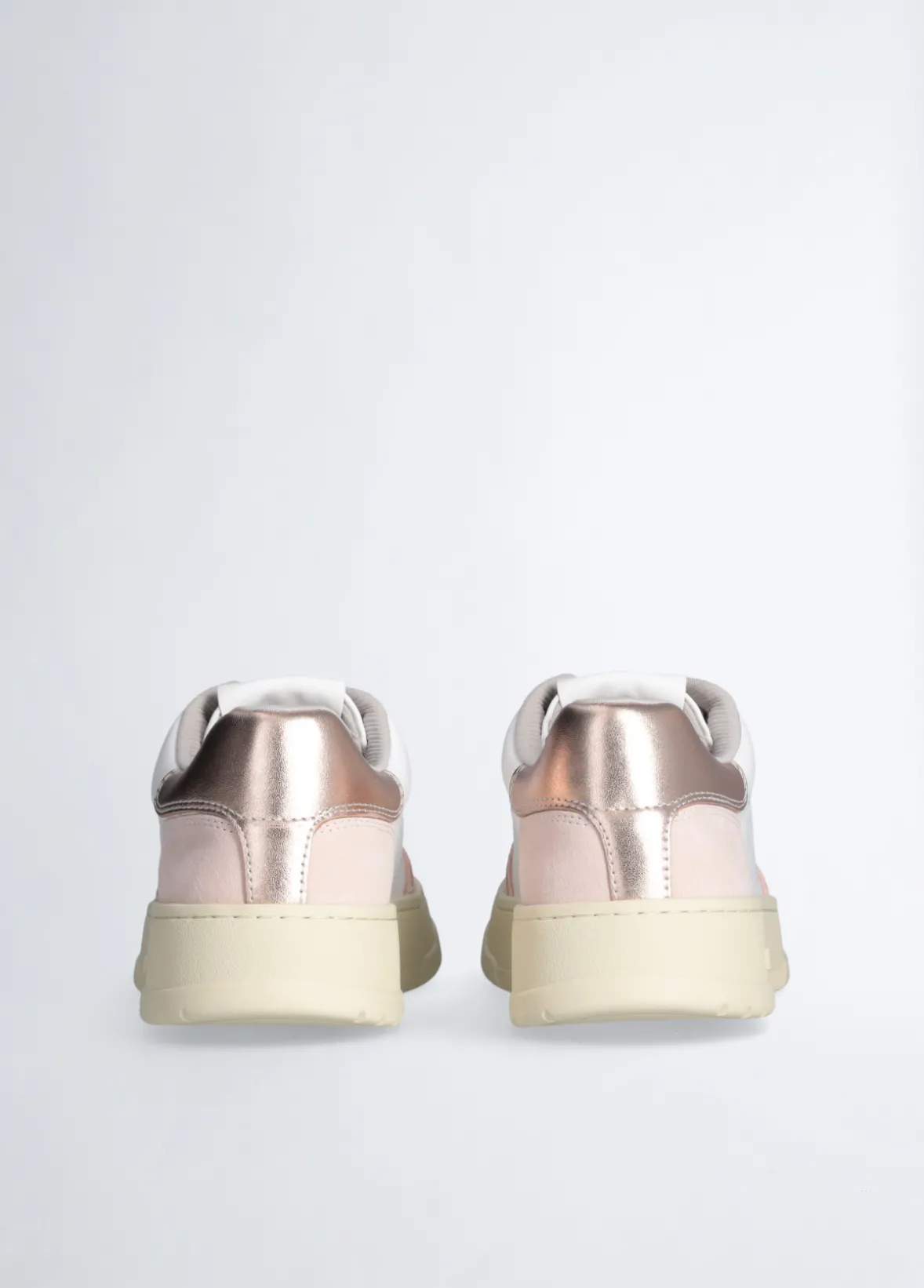 Sneakers in suede e pelle