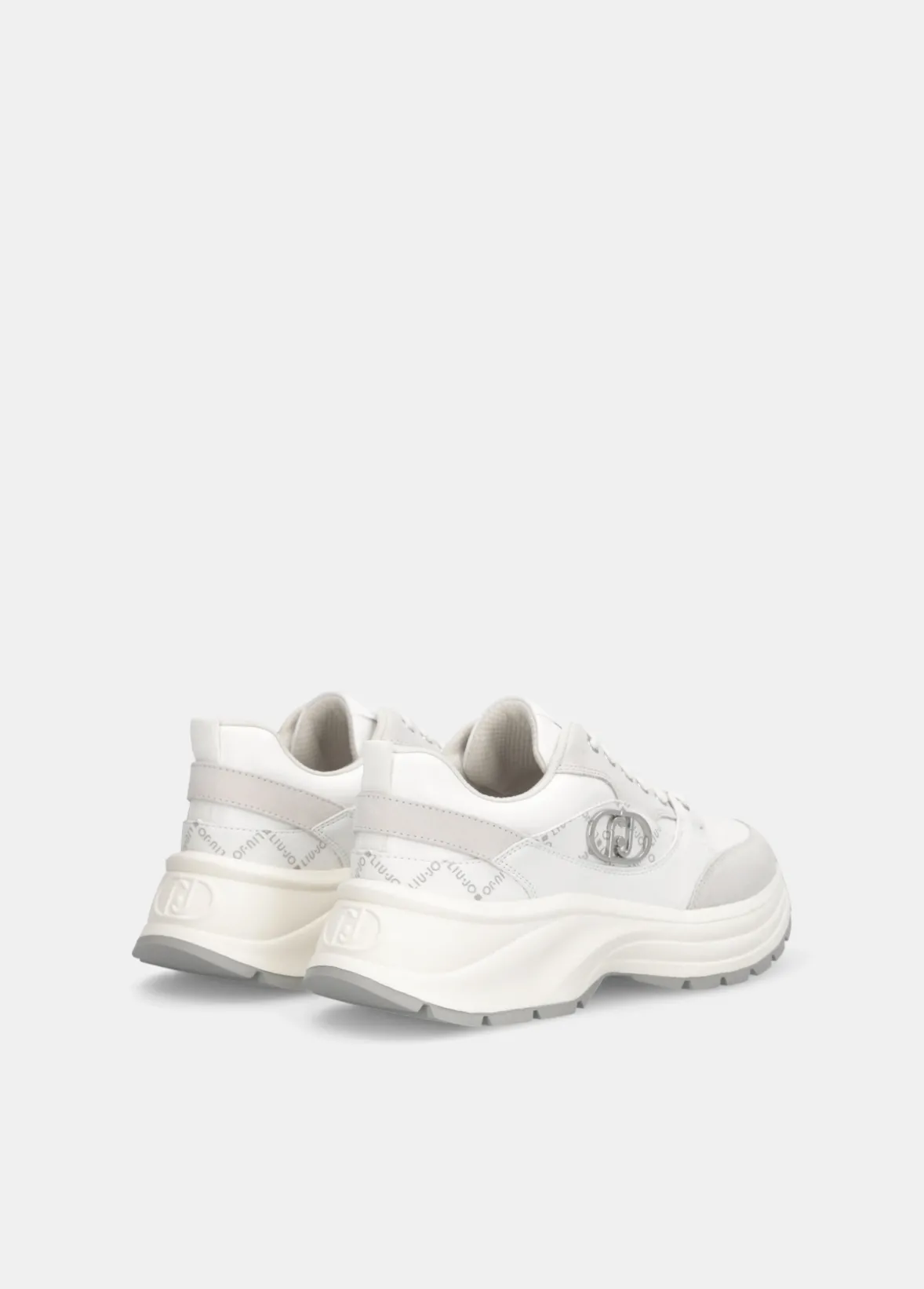 Sneakers in suede e pelle