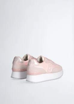 Sneakers platform délavé