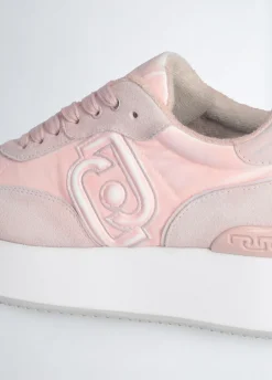 Sneakers platform délavé