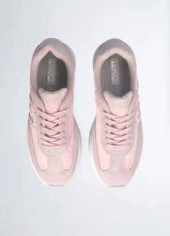 Sneakers platform délavé