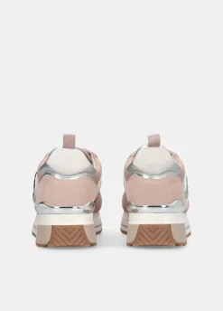 Sneakers platform in paillettes