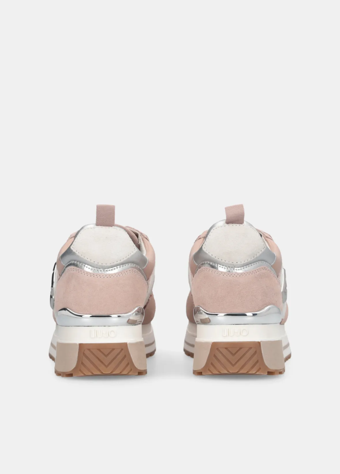 Sneakers platform in paillettes