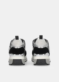 Sneakers platform in paillettes