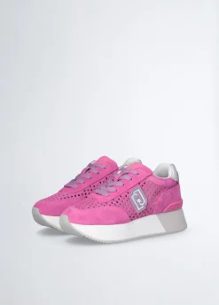 Sneakers platform traforate