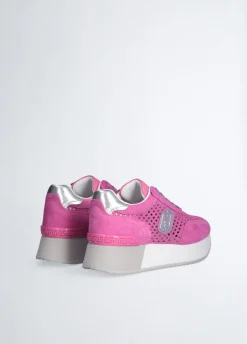 Sneakers platform traforate