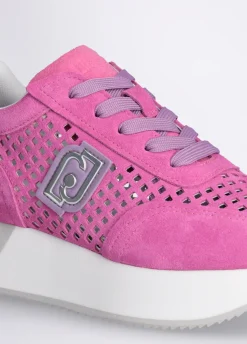 Sneakers platform traforate