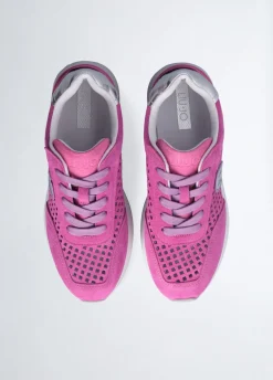 Sneakers platform traforate