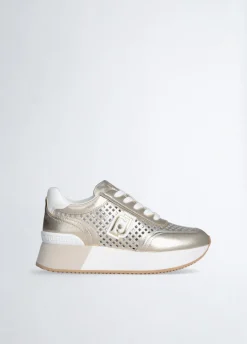 Sneakers platform traforate