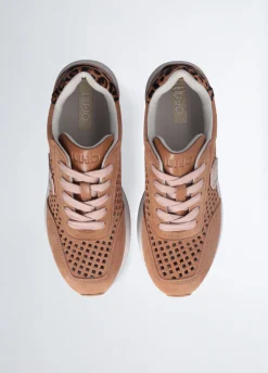 Sneakers platform traforate