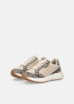 Sneakers stampa pitone