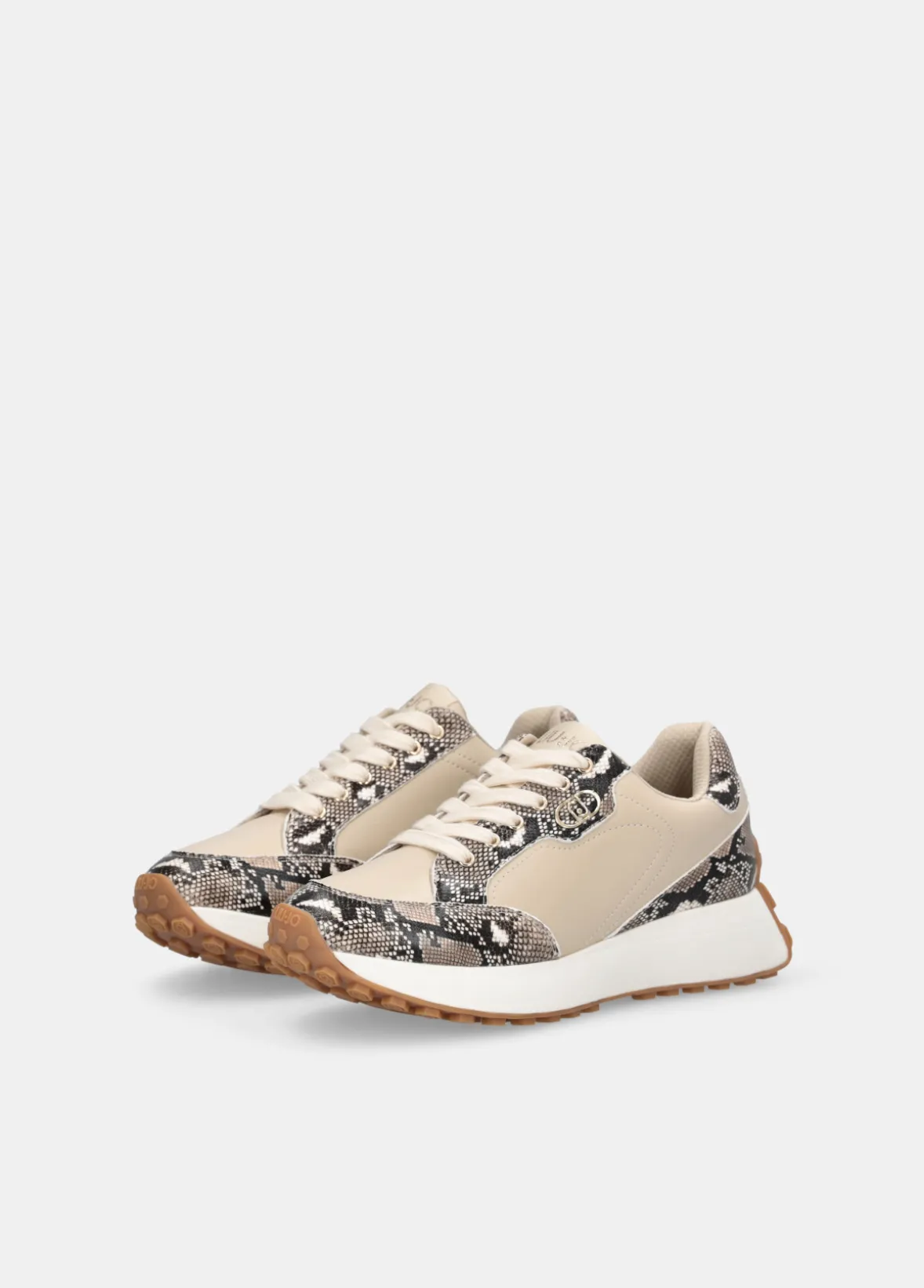 Sneakers stampa pitone