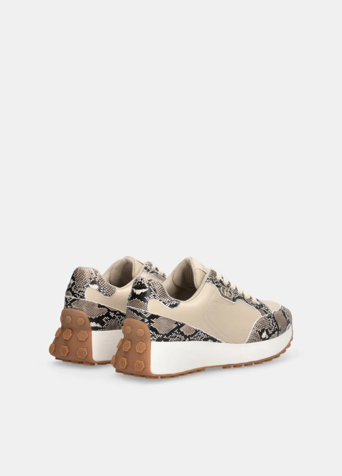Sneakers stampa pitone
