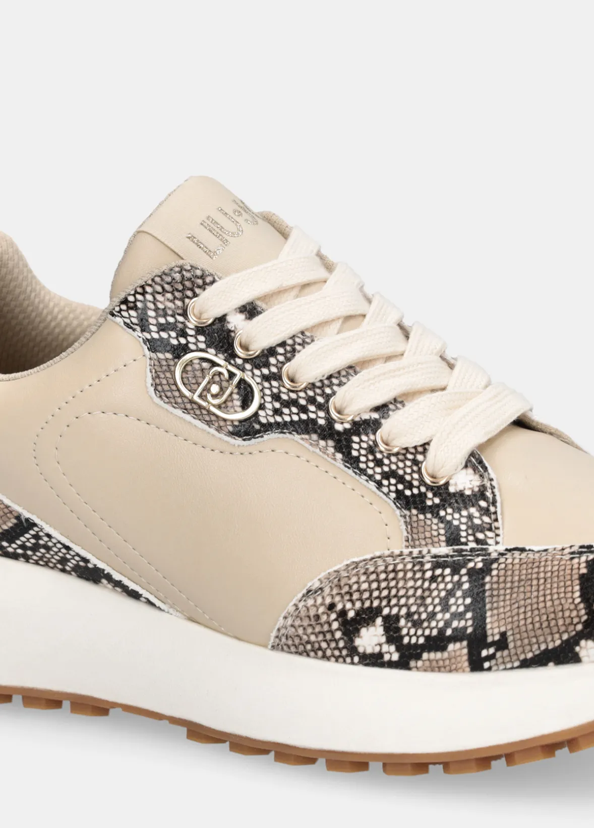 Sneakers stampa pitone