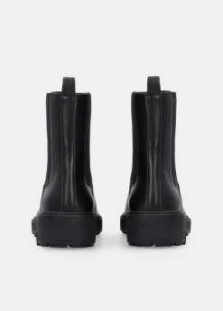 Stivaletti beatles in pelle