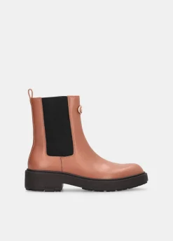 Stivaletti beatles in pelle