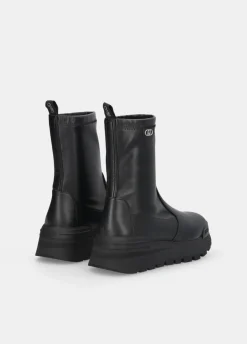 Stivaletti con tomaia stretch