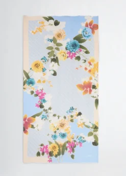 Stola con stampa floreale