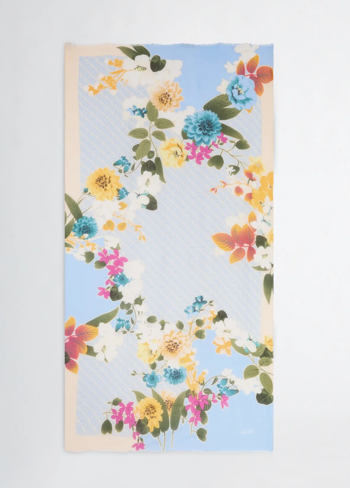 Stola con stampa floreale
