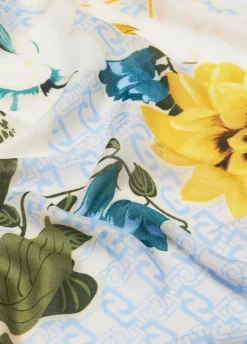 Stola con stampa floreale