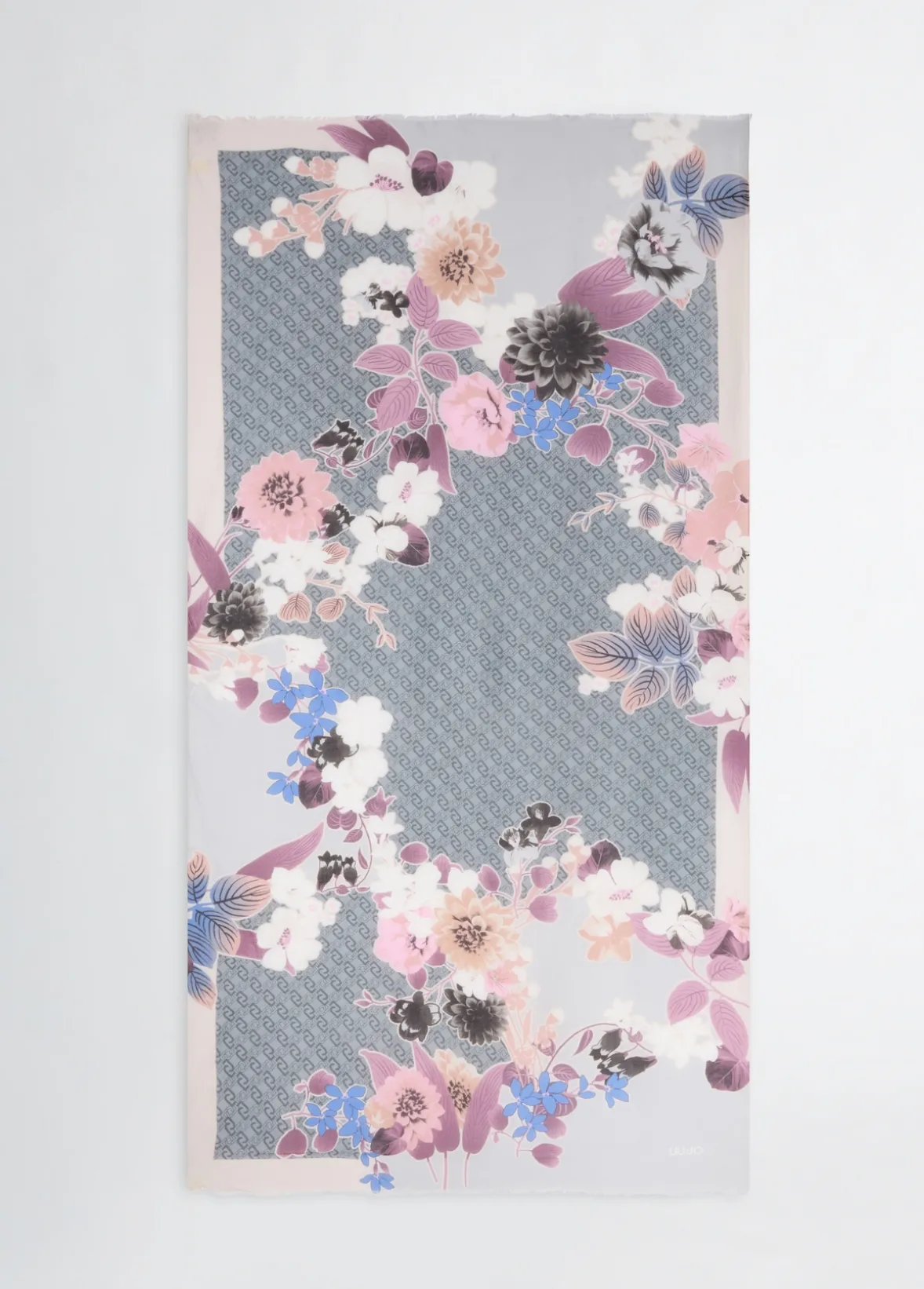Stola con stampa floreale