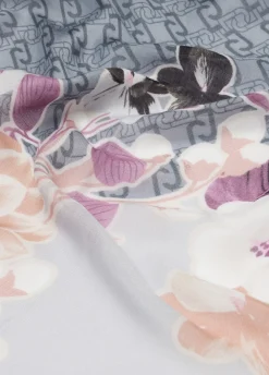 Stola con stampa floreale
