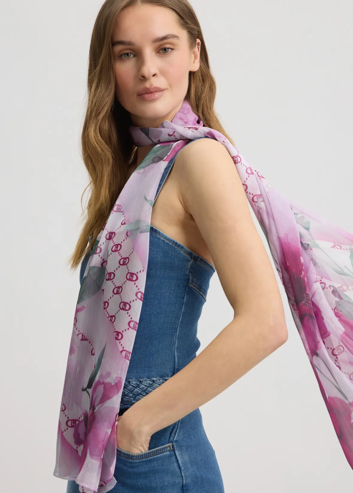 Stola floreale