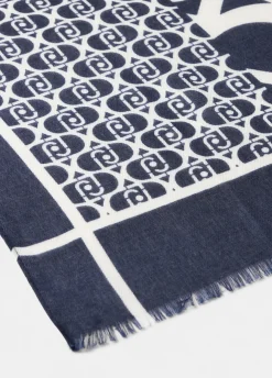 Stola in cotone stampato