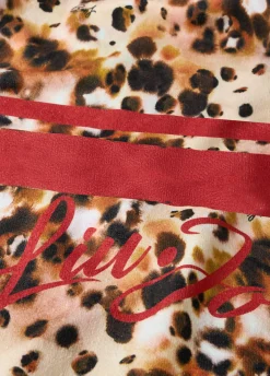 Telo mare con stampa animalier