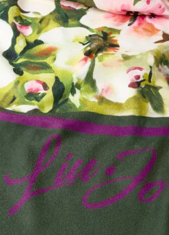 Telo mare con stampa floreale