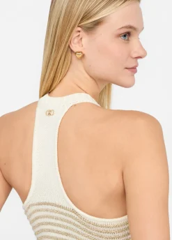 Top a righe lurex®