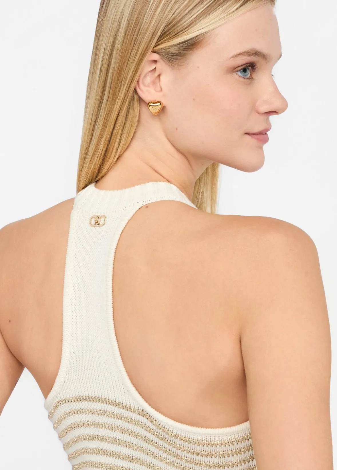 Top a righe lurex®