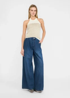 Top a righe lurex®