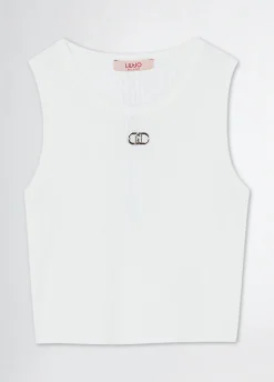 Top con logo