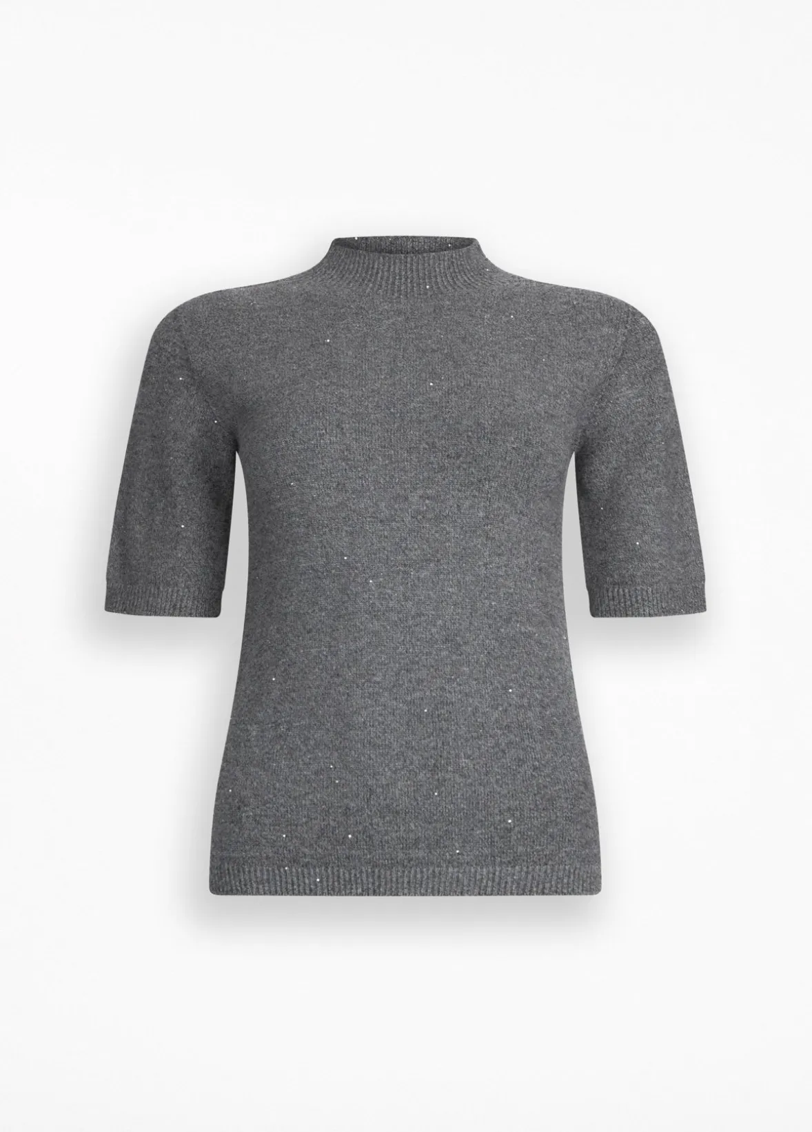 Top con micro-paillettes