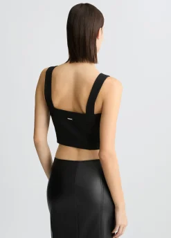 Top con strass