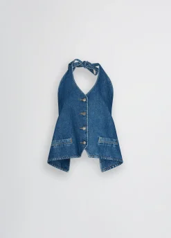 Top in denim