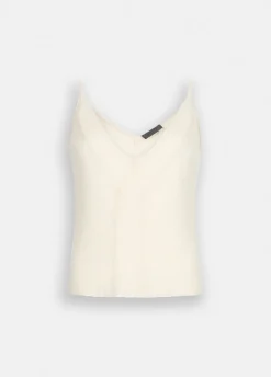 Top in lana e alpaca