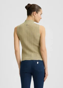 Top in maglia lurex®