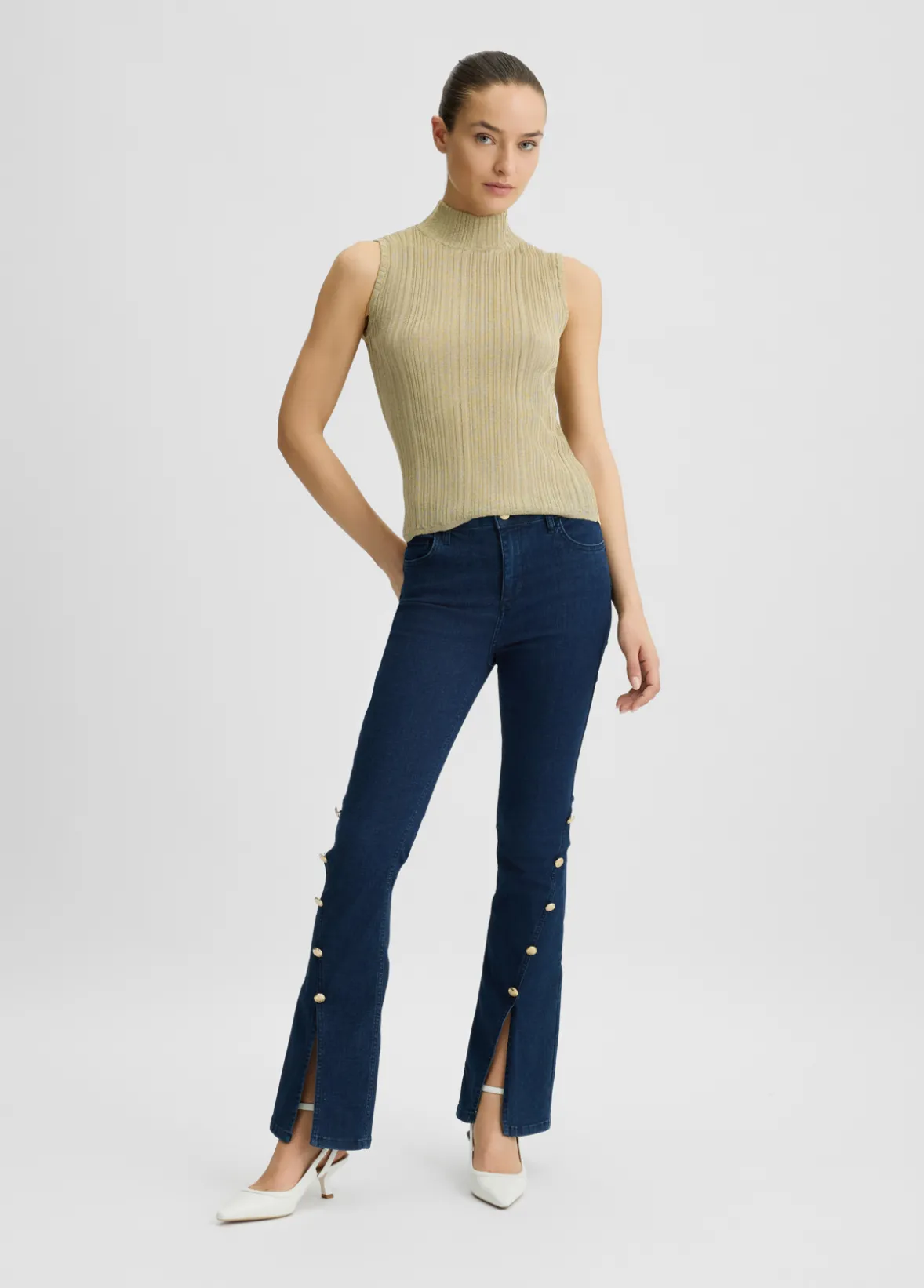 Top in maglia lurex®