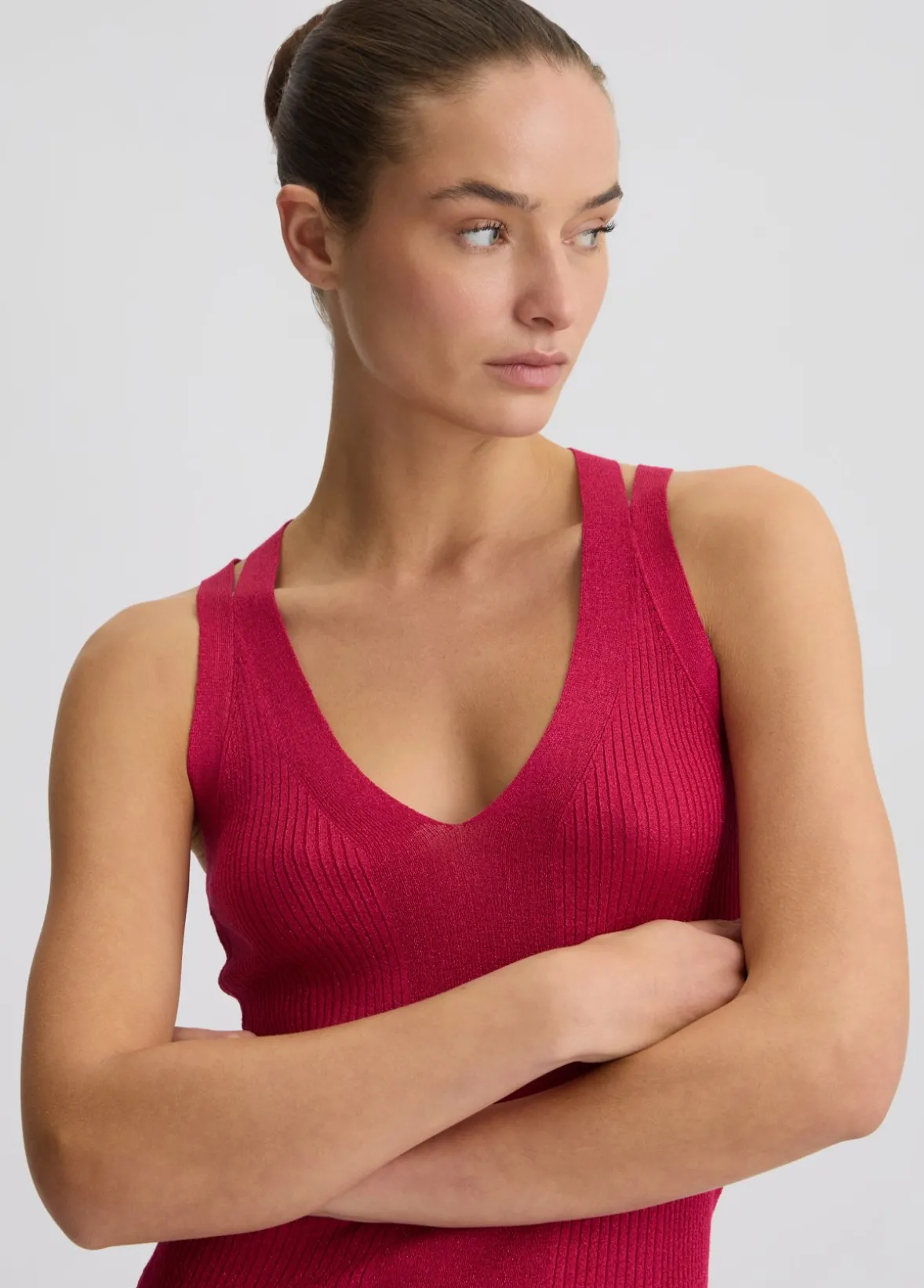 Top in maglia lurex®