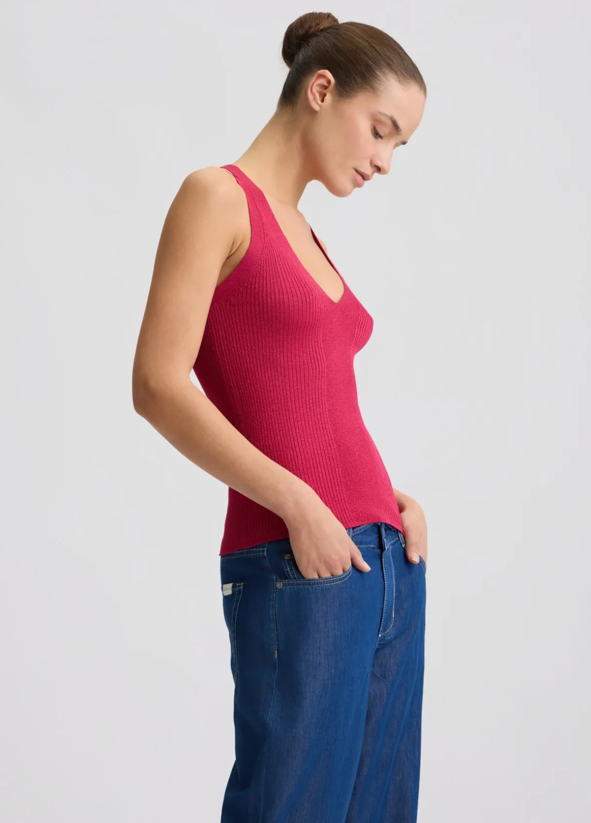 Top in maglia lurex®